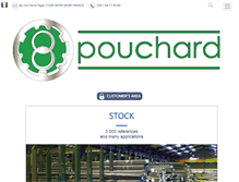 Tablet Screenshot of pouchard.com